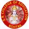 SR College of Education logo